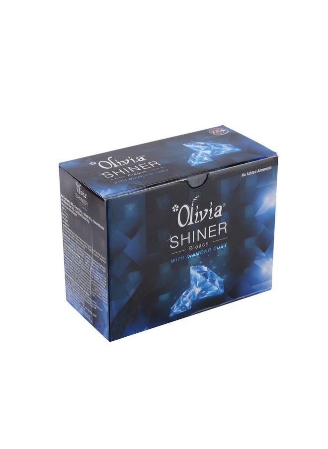 Skin Lightening Shiner Bleach 362G With Diamond Dust - Pack Of 2, 362 G (Pack Of 2)