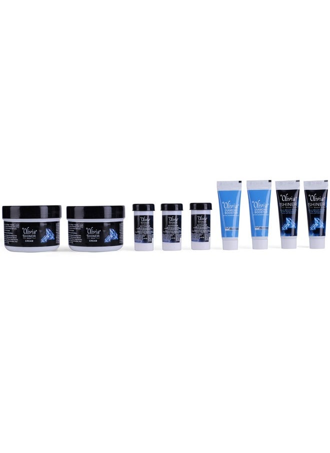Skin Lightening Shiner Bleach 362G With Diamond Dust - Pack Of 2, 362 G (Pack Of 2)
