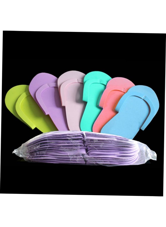 Disposable Pedicure Slipppers For Salon Spa Pedicure 36 Pairs (Random Color)