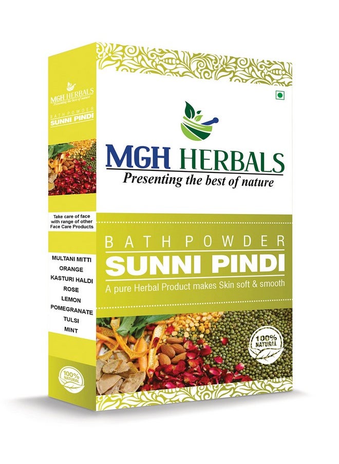 Sunnipindi Nalangu Maavu Bath Powder For Skin & Tan Removal, Revitalizing Ubtan Body Scrub & Face Pack, 500G