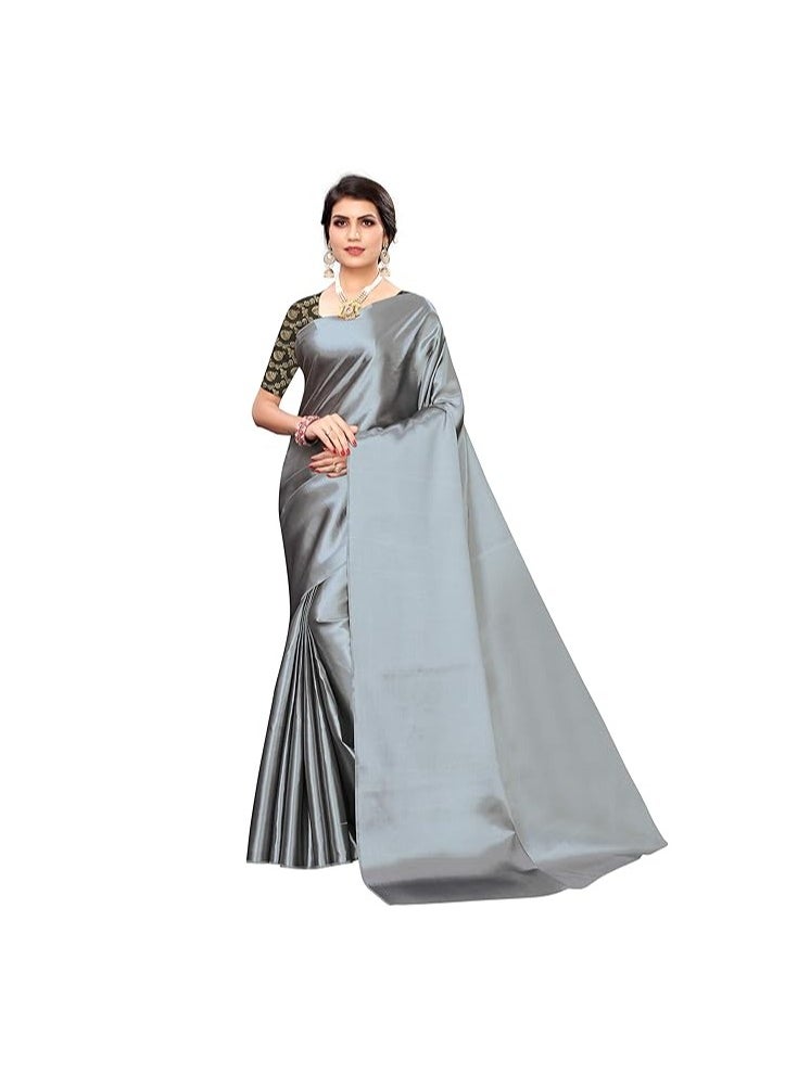 Women's Satin Saree