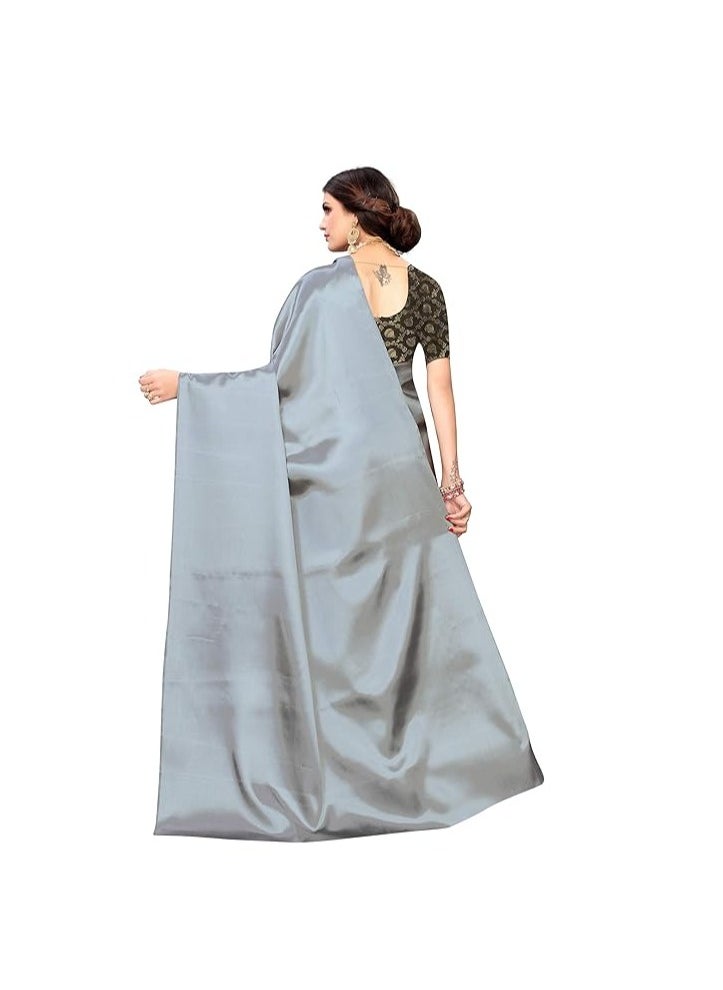 Women's Satin Saree