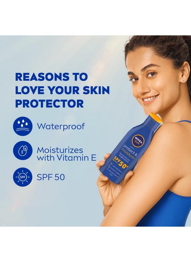 Men & Women Sun Protect And Moisture 125Ml Spf 30 Advanced Sunscreen For Instant Protection For Normal Skin| Pa++ Uva - Uvb Protection System| Water Resistant| Pack Of 1