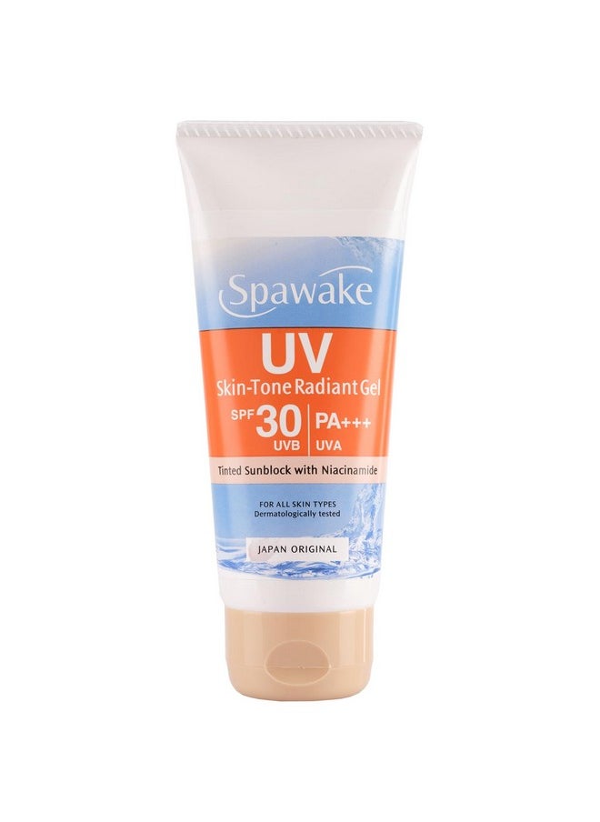 Sunscreen Uv Skin-Tone Radiant Gel | Spf 30 Pa+++ | Tinted & Non Greasy | Even Skin Tone | For All Skin Tones | 45G