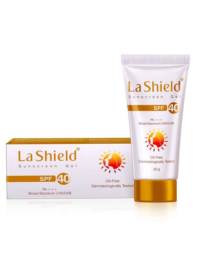 Spf 40 Pa+++ Mineral Sunscreen Gel | Superior Matte Finish | Oil-Free | Lightweight | No White Cast | For Acne Prone, Oily Or Sensitive Skin |Dermatologist Prescribed | 50G