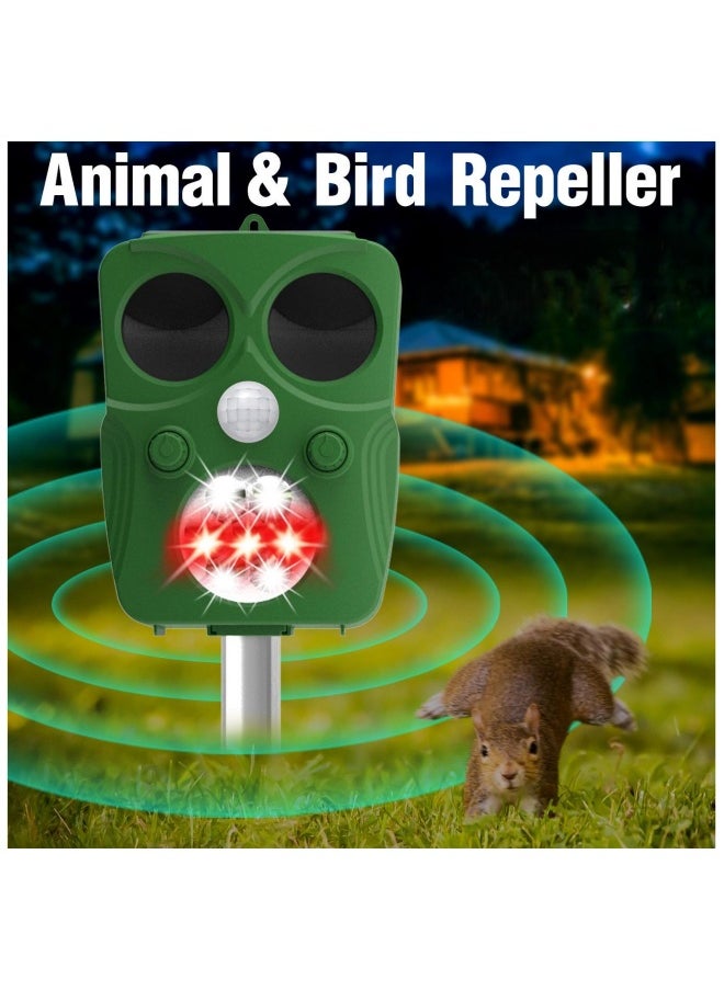 Outdoor Solar Infrared Sensor Animal Repeller