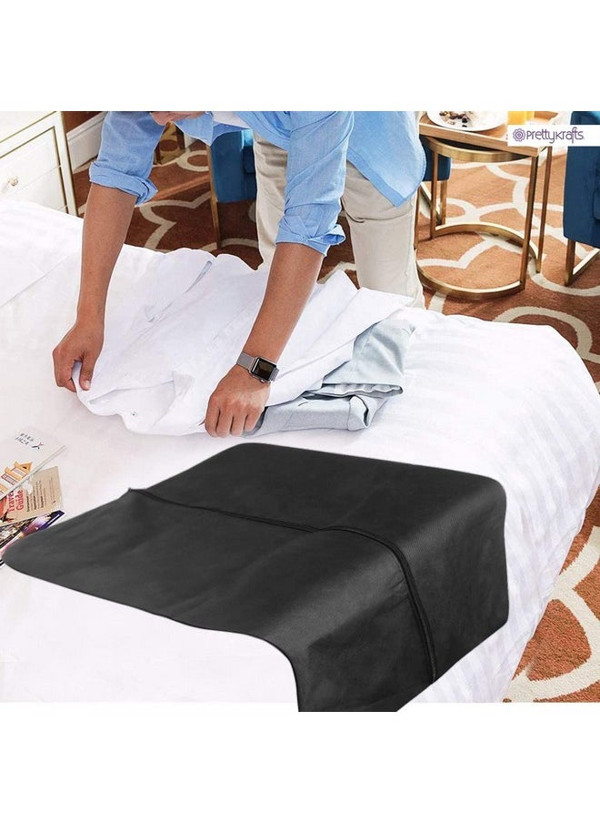 Foldable Non Woven Coat Cover (Set Of 2 Pcs) - Black