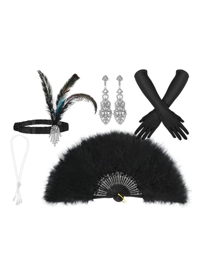 1920s Flapper Costume Accessories Set Gatsby Costume Accessories Set