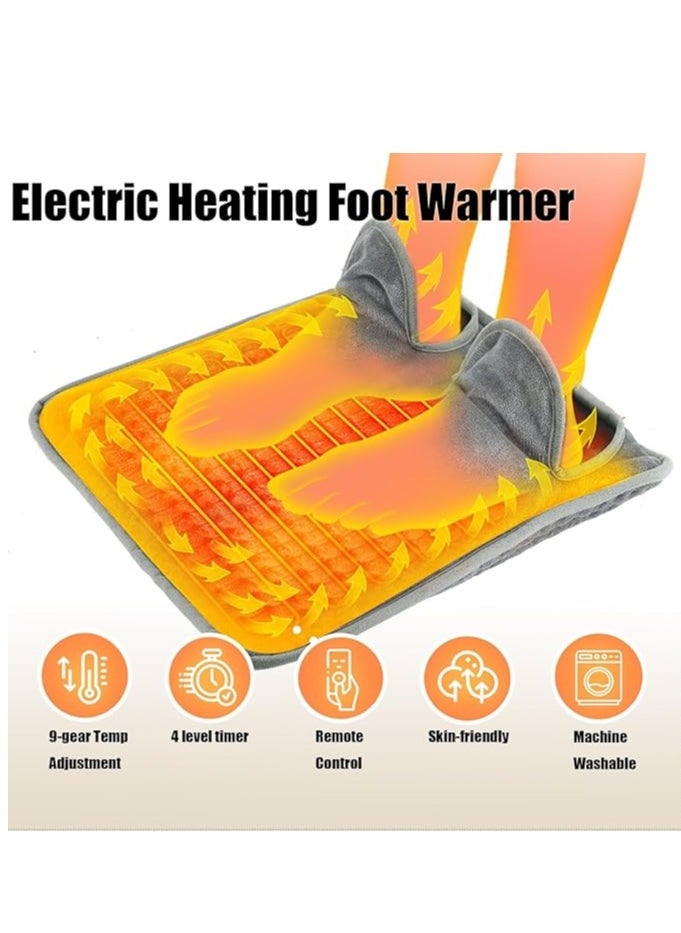 Heating Foot Warming Treasure with 9 Temperature Levels Electric Footwarmers in The Nature of Footmuffs Foot Warmer with Automatic Shut-Off Foot Warmers for Feet in Bed