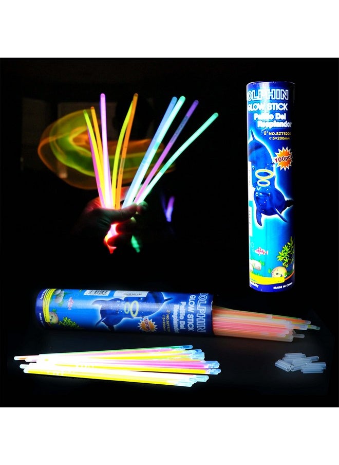 Glow Stick, Glow Stick Bracelets, Colors Party Favors Supplies (Pack Of 50)