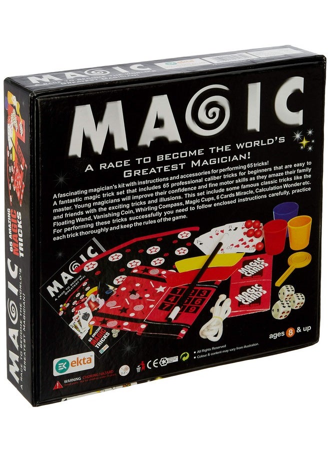 Vinhi Magic 65 Tricks For Kid- Multicolor