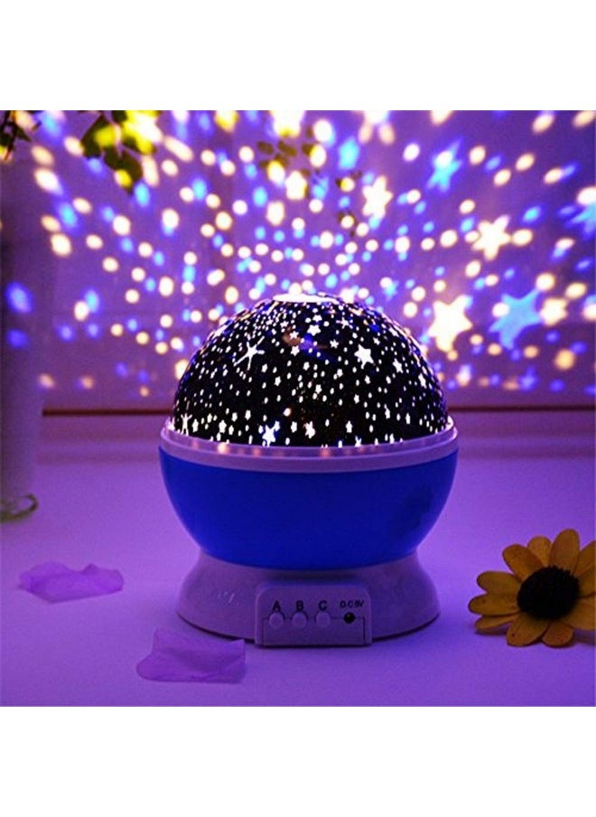 Night Light Lamp Projector, Star Light Rotating Projector, Star Projector Lamp With Colors And 360 Degree Moon Star Projection With Usb Cable,Lamp For Kids Room (Random Colour)