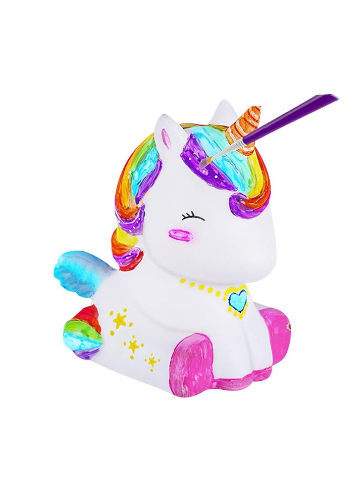 Paint Your Own Unicorns Lamp Kit Art Supplies Arts Crafts Kit