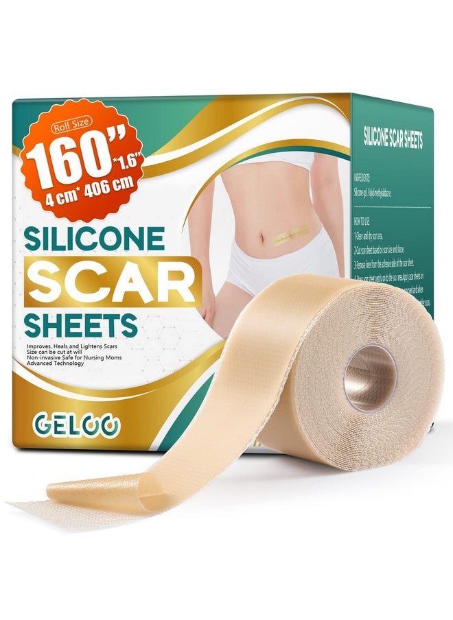 Professional Silicone Scar Sheets Extended Edition Silicone Scar Tapes - Reusable Scar Removal Silicone Gel Strips For C-Section, Keloid, Surgery, Burn Scar (Roll)