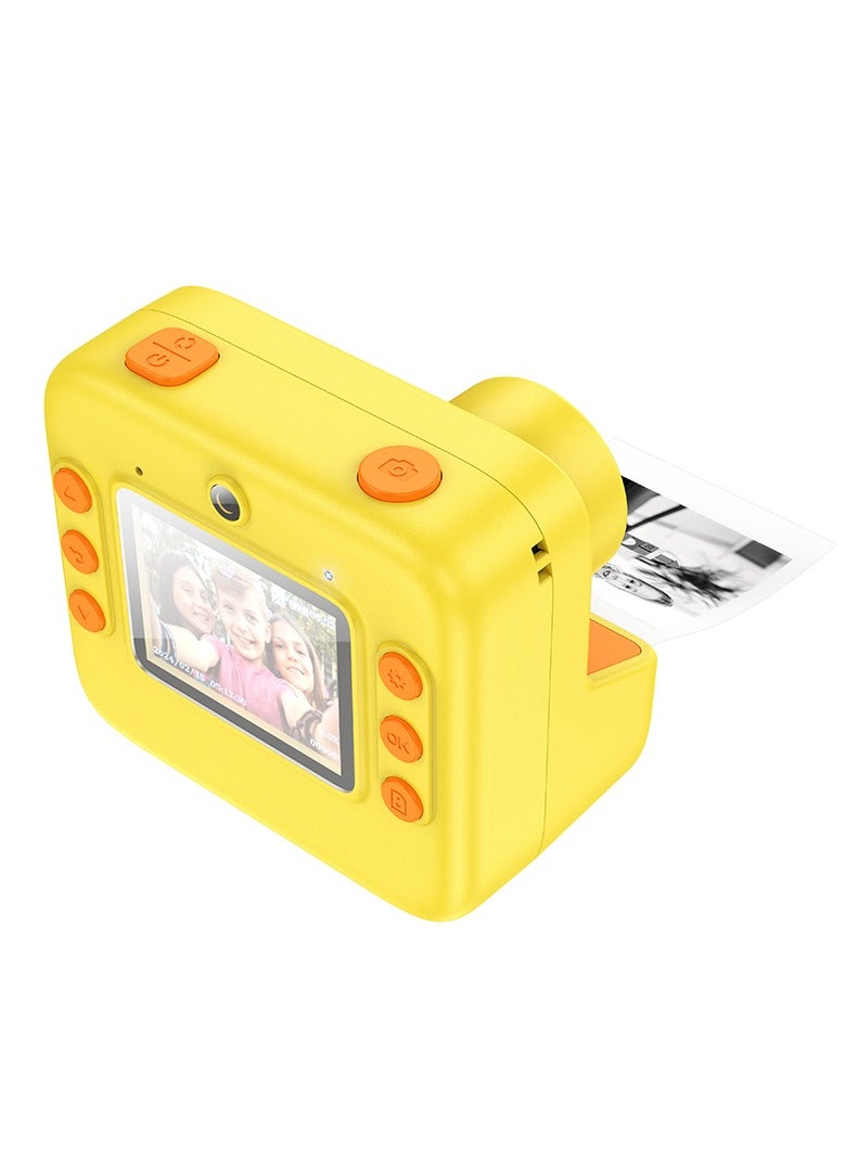 hoco DV200 Dual Lens Children Printing Camera – 48MP Photos, 720P Videos, 2-Inch IPS HD Display