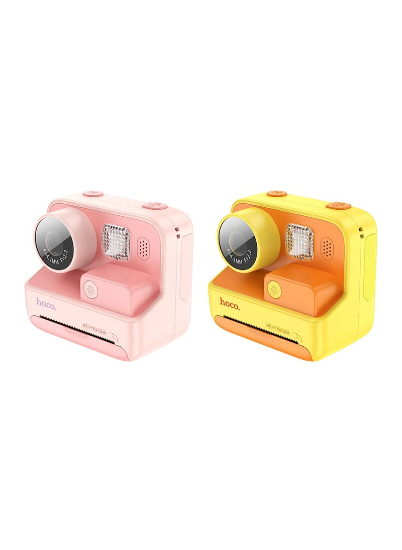 hoco DV200 Dual Lens Children Printing Camera – 48MP Photos, 720P Videos, 2-Inch IPS HD Display