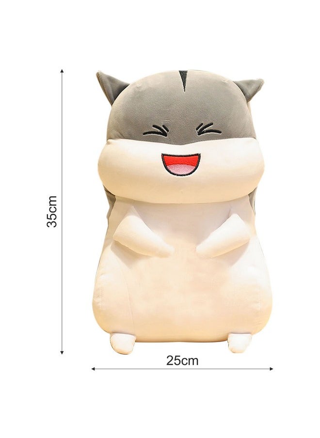 Plush Cute Hamster Soft Toy Ragdoll Doll Big Pillow Girl Sleeping Bed Cute Girl Birthday Gift For Kids 35 Cm