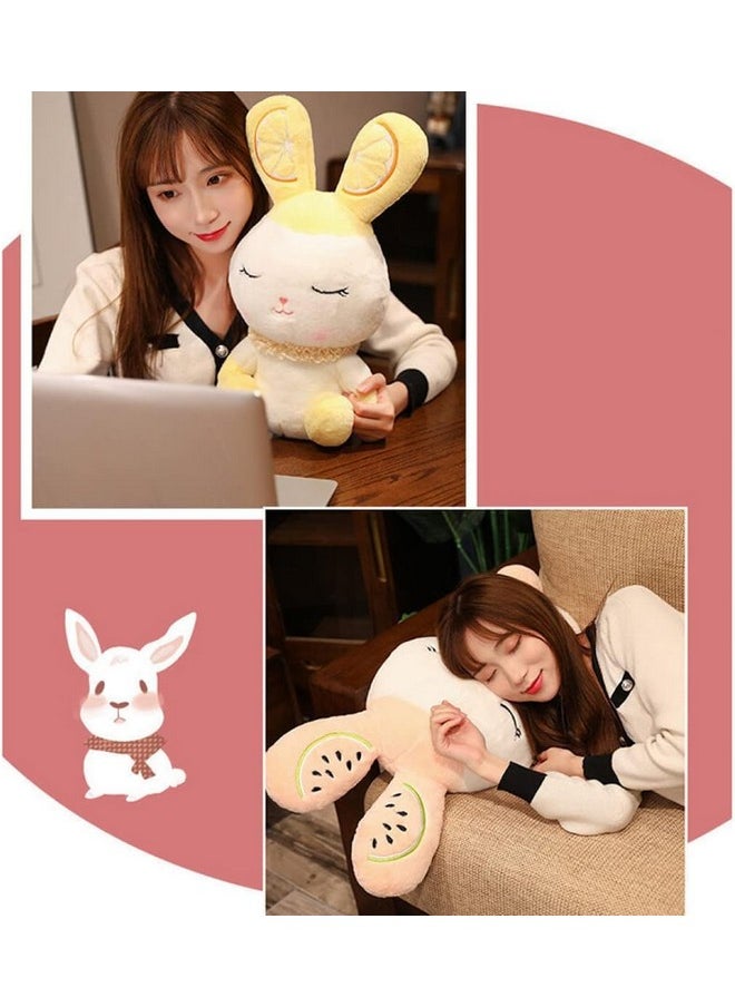 Rabbit Soft Stuffed Plush Animal Toy For Kids Boys & Girls Birthday Gift (Color: Yellow Size: 40 Cm)