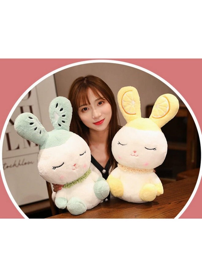 Rabbit Soft Stuffed Plush Animal Toy For Kids Boys & Girls Birthday Gift (Color: Yellow Size: 40 Cm)