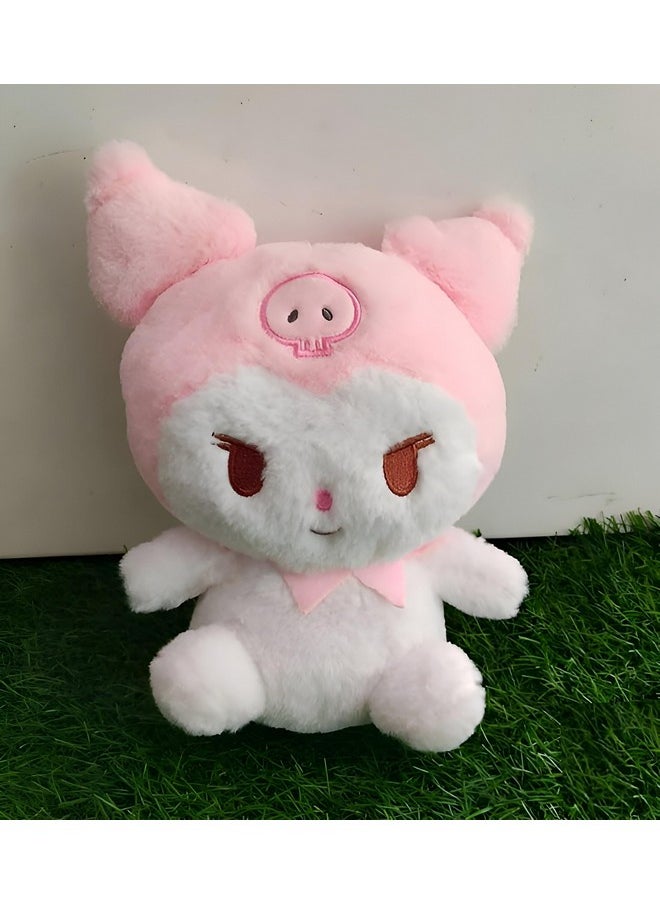 Cute Anime Cartoon Character Soft Stuffed Plush Animal Toy For Kids Boys & Girls Birthday Gifts (Color: Pink Size: 20 Cm)