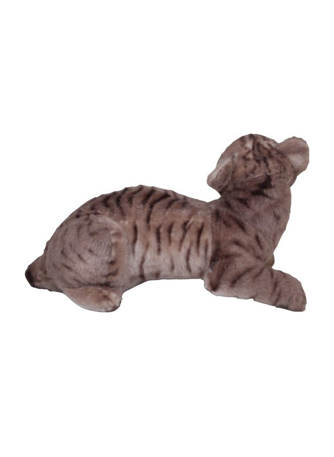 Cute Cat Soft Stuffed Plush Animal Toy For Kids Birthday Giftss (Color: Brown; Size: 21)