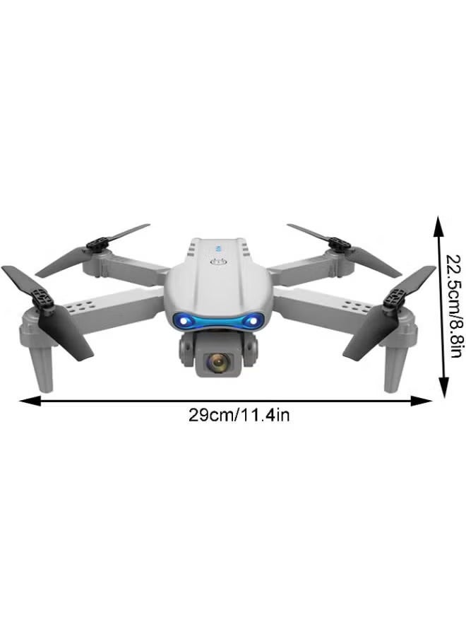 E99 PRO Drone - Professional 4K HD Dual Camera, Automatic Obstacle Avoidance, Foldable Design, Height Keep, Mini Helicopter for Aerial Photography & Adventure