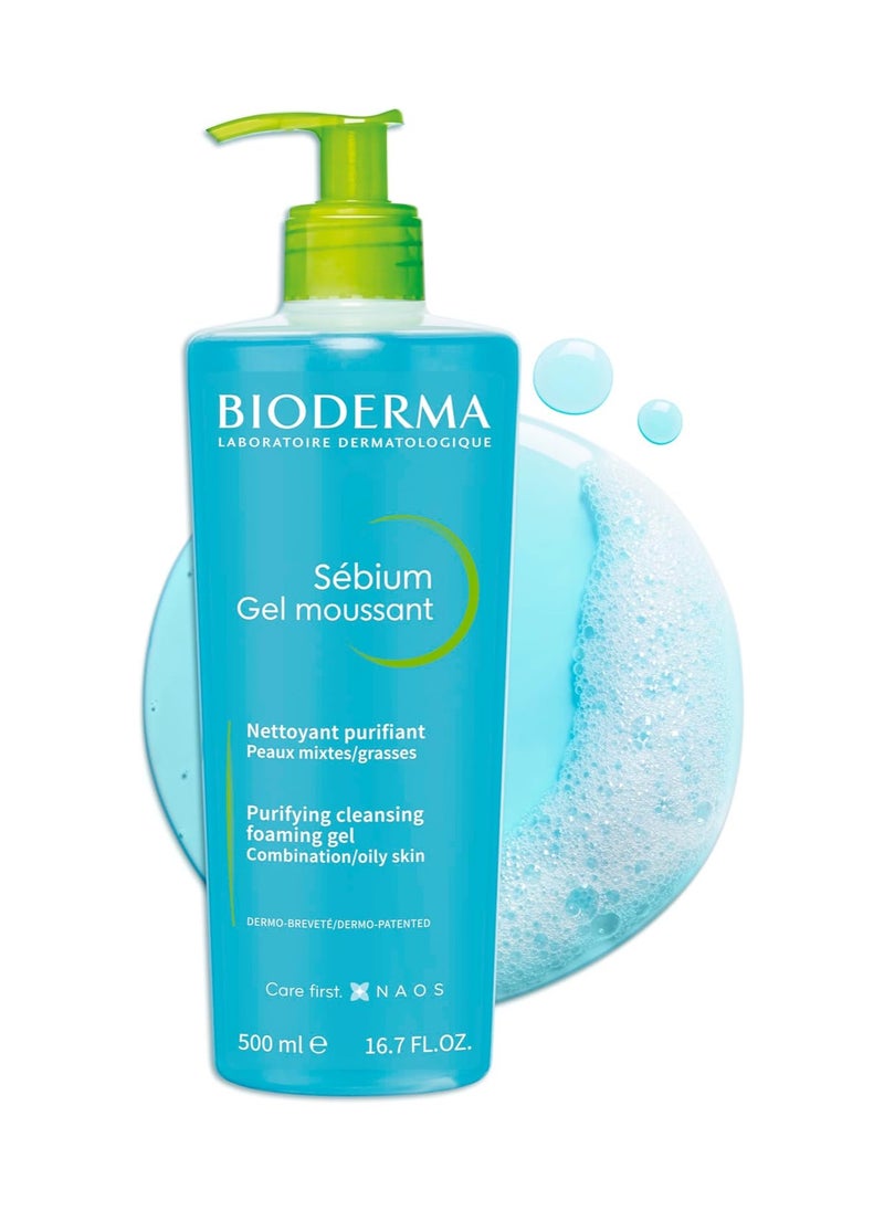 Sebium Gel Moussant Purifying Foaming Blue 500ml