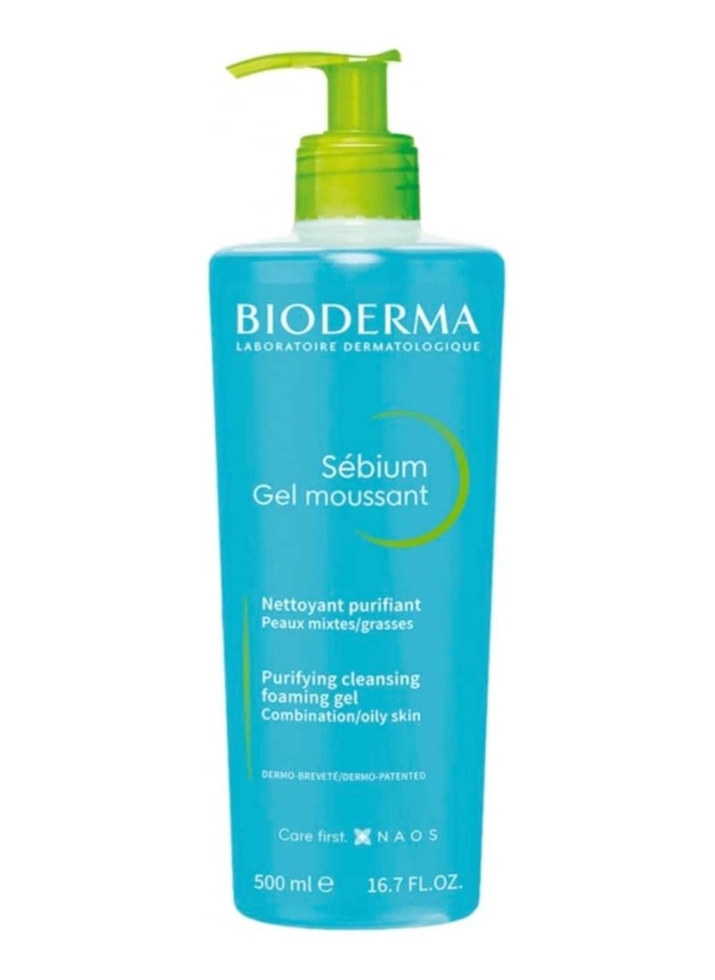 Sebium Gel Moussant Purifying Foaming Blue 500ml