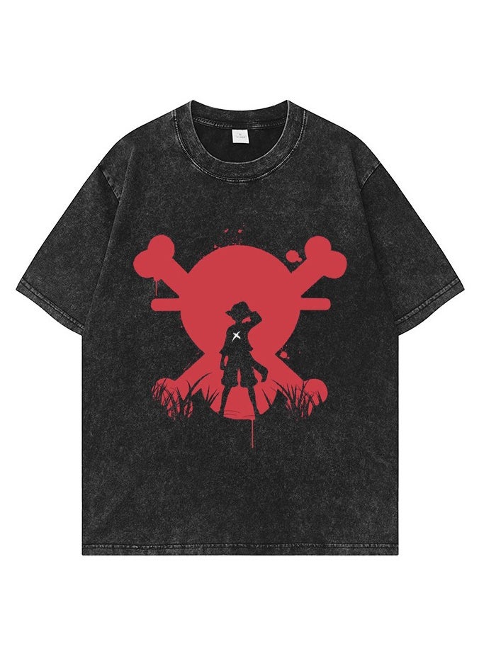 Fire Shadow Pirate King T-shirt Large