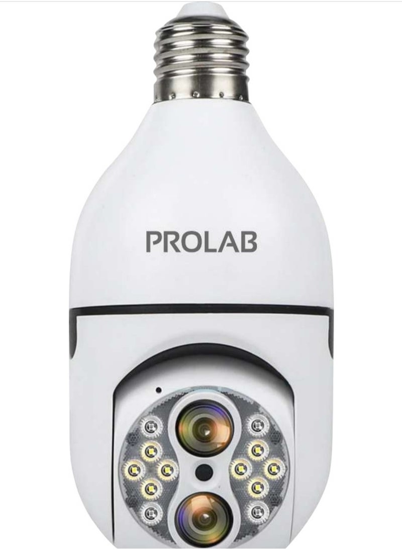 Prolab Bulb Wifi  Smart Camera for Home Security