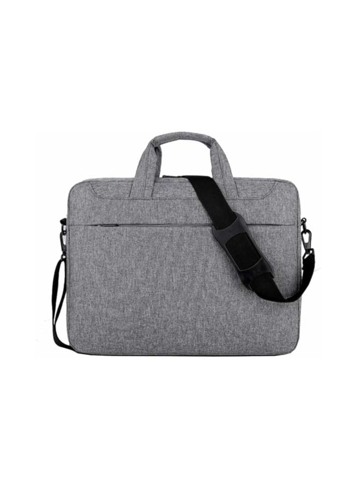 Document Organizer Bag With Adjustable Shoulder Strap–Gray File Storage Bag With Handle–Ideal For Laptops,Tablets And Documents–Perfect For Business,Travel