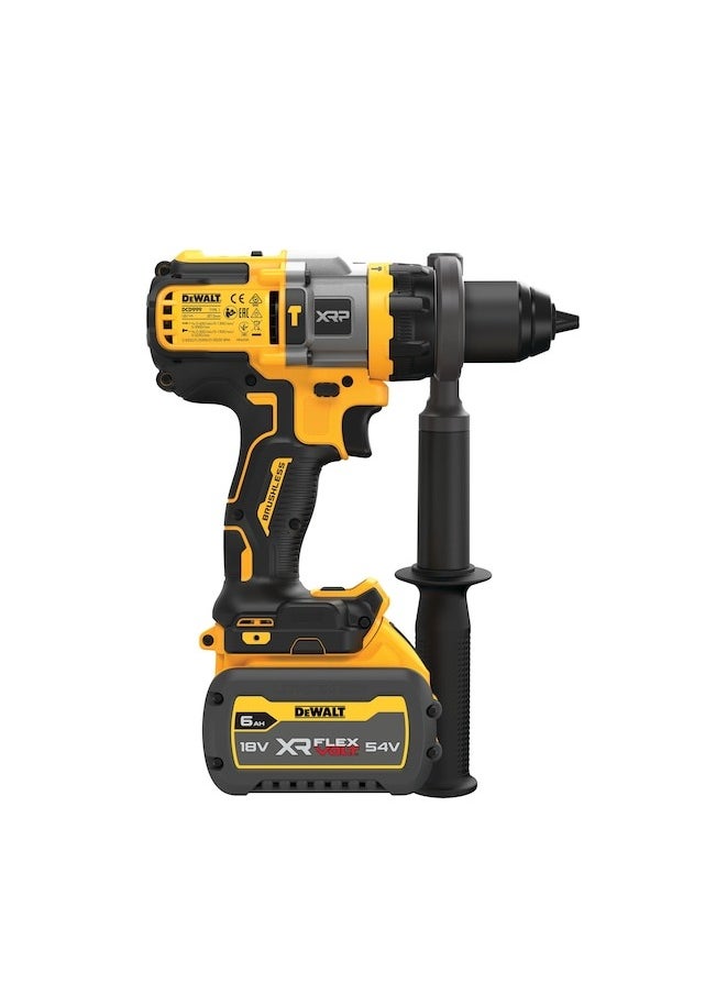 18V XR FV Adv XRP Hammer Drill - 1 X 6.0AH Battery + Charger