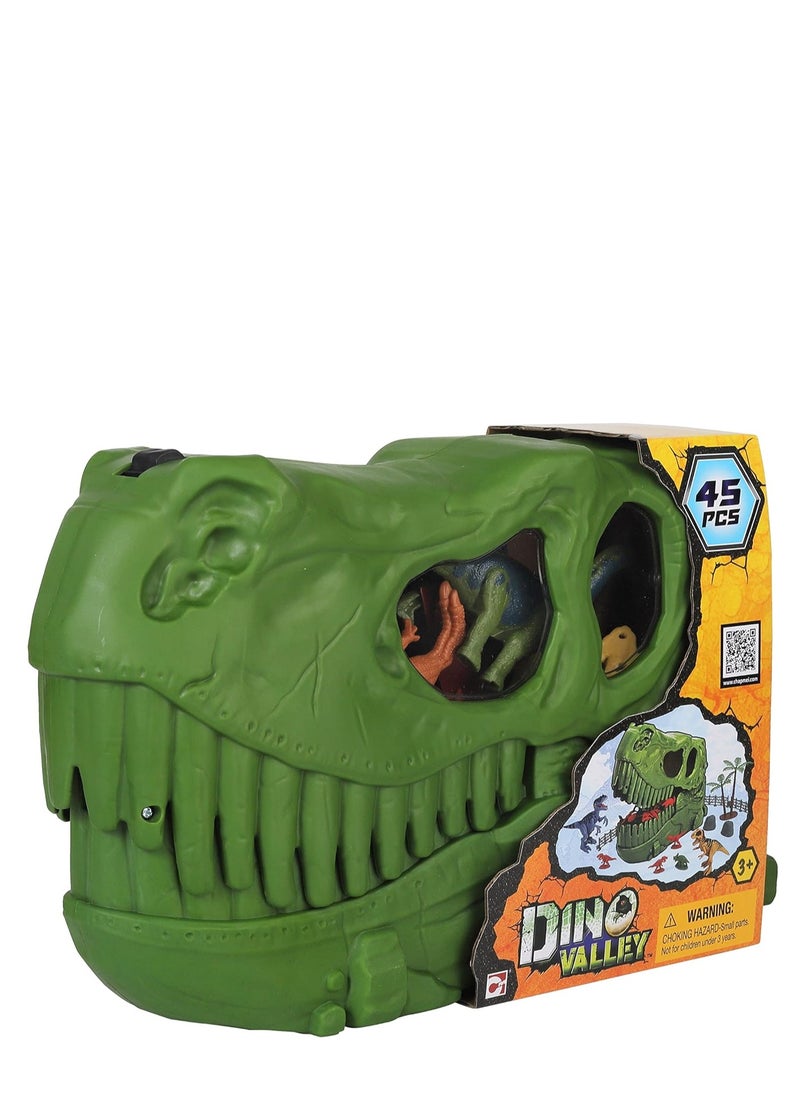 Dino Valley Dino Skull Bucket 45Pcs