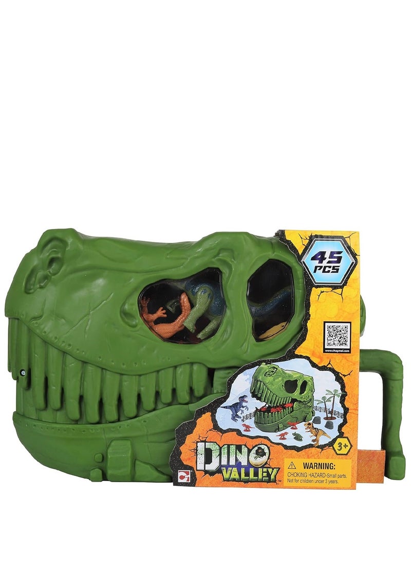 Dino Valley Dino Skull Bucket 45Pcs