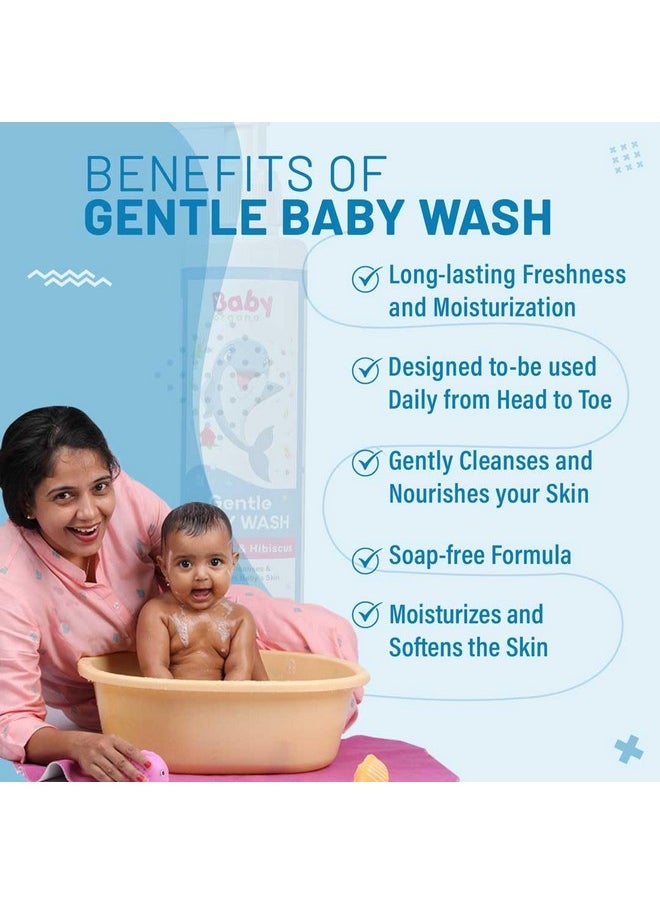 Deeply Nourishing Baby Wash 0-5 Yrs Tear-Free, Head To Toe, Gentle On Sensitive Skin 200Ml Pack 2