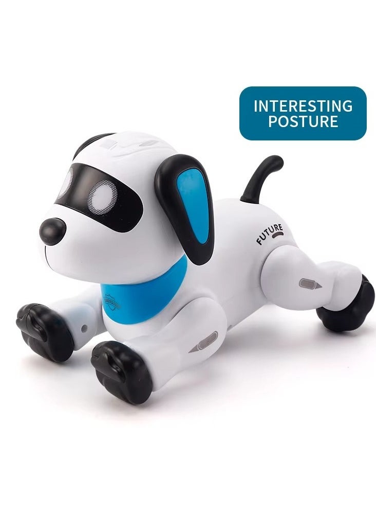 Interactive Toy Robot Dog with Remote Control – Smart, Programmable, Walking, Barking, Lights & Sounds – Fun Gift for Kids, Boys, Girls, Pet Lovers.