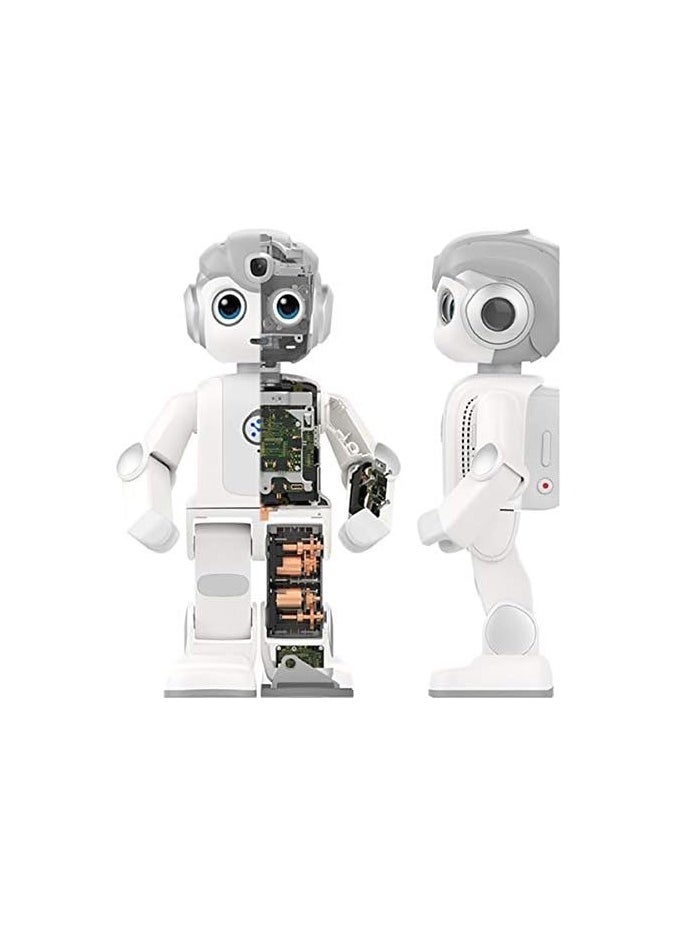 Alpha Mini Humanoid Educational Robot 3 Sensors 14 Servo Motors 4 Microphones Dual IPS LCD Screen