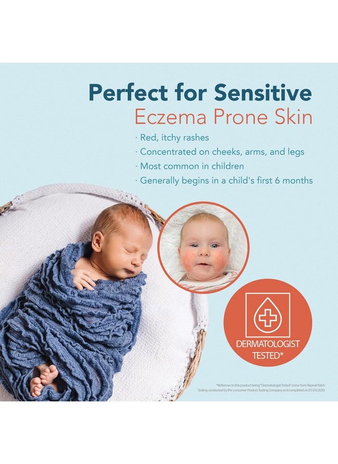 Dr. Eddie'S Moisturizing Cream - Baby Eczema Cream, Eczema Lotion For Kids, Pediatrician-Formulated, Gentle, Paraben Free, Hypoallergenic, Sulfate Free, Soothes Dry Skin - 6 Fl Oz