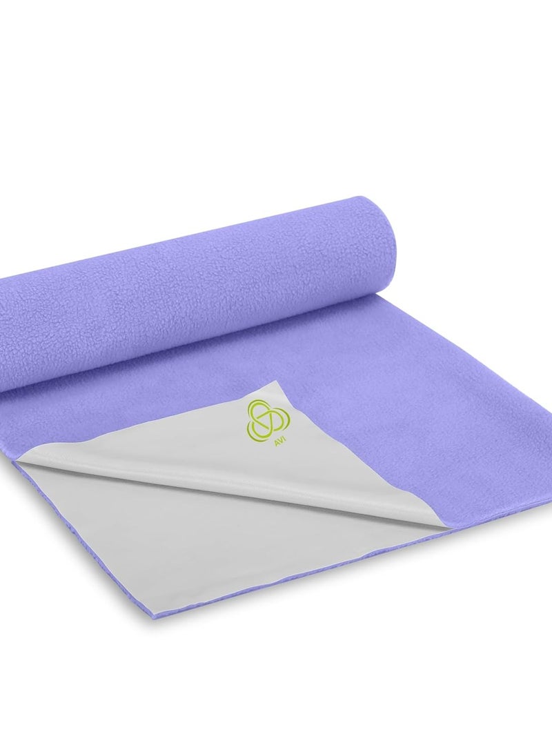 AVI Baby Dry Sheet Extra Absorbent/Waterproof/Baby Bed Protecting Mat-Purple(Large 101x139cm)