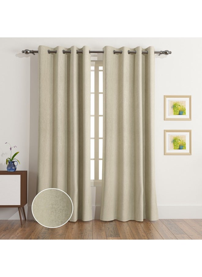 Amelia 2-Piece Extra Long Blackout Curtain Set 140 x 300 cm