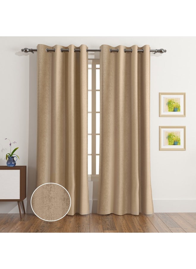 Amelia 2-Piece Extra Long Blackout Curtain Set 140 x 300 cm