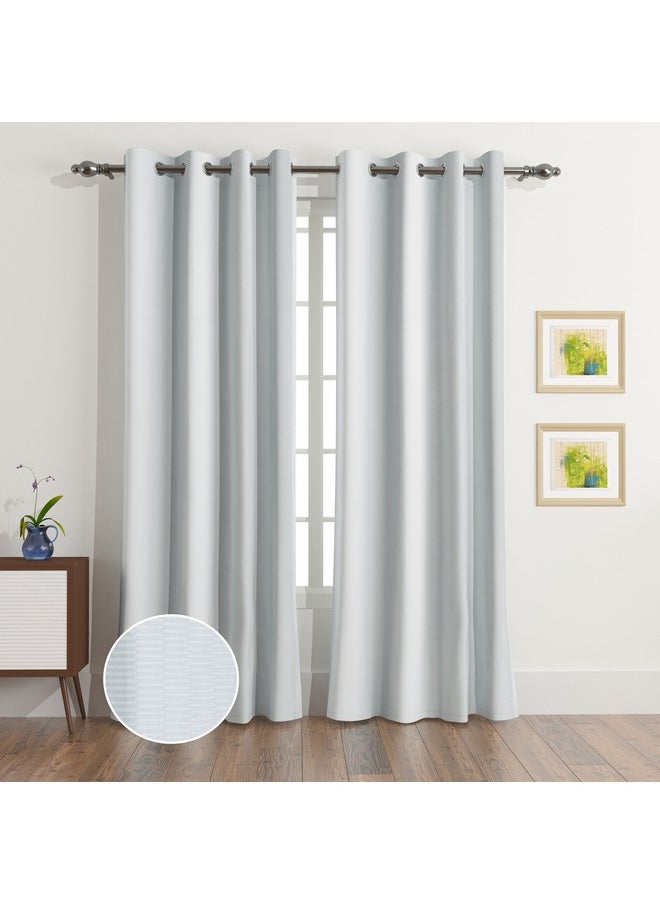 Dolorez Otus 2-Piece Jacquard Curtain Set 135 x 240 cm