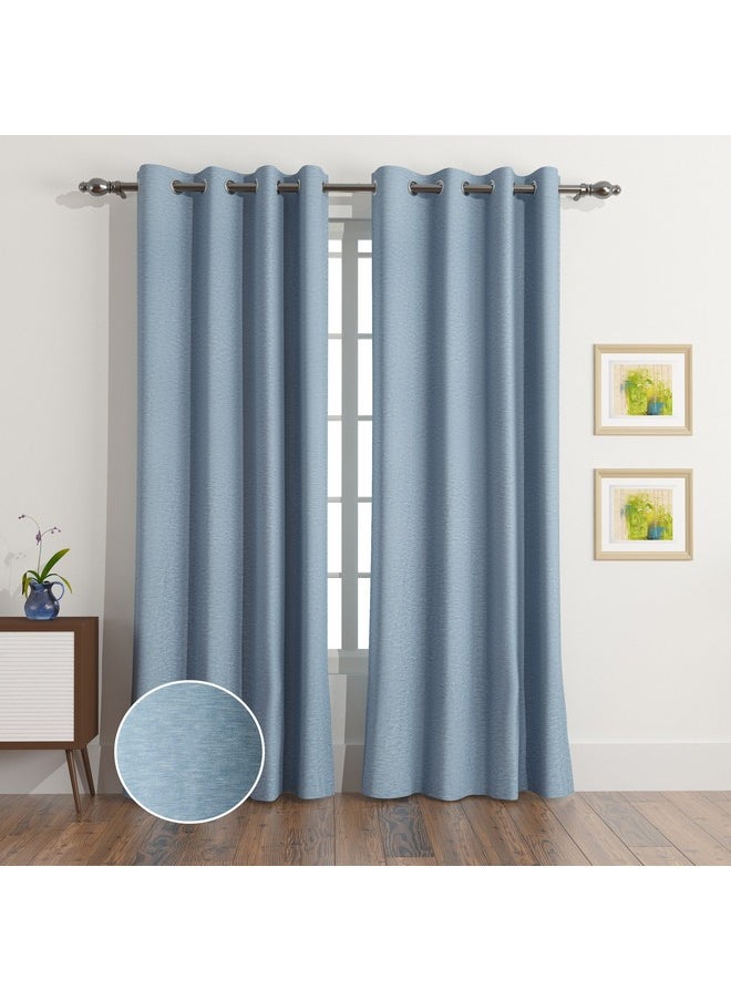 Sera Fiji 2-Piece Blackout Extra Long Curtain Set 135 x 300 cm