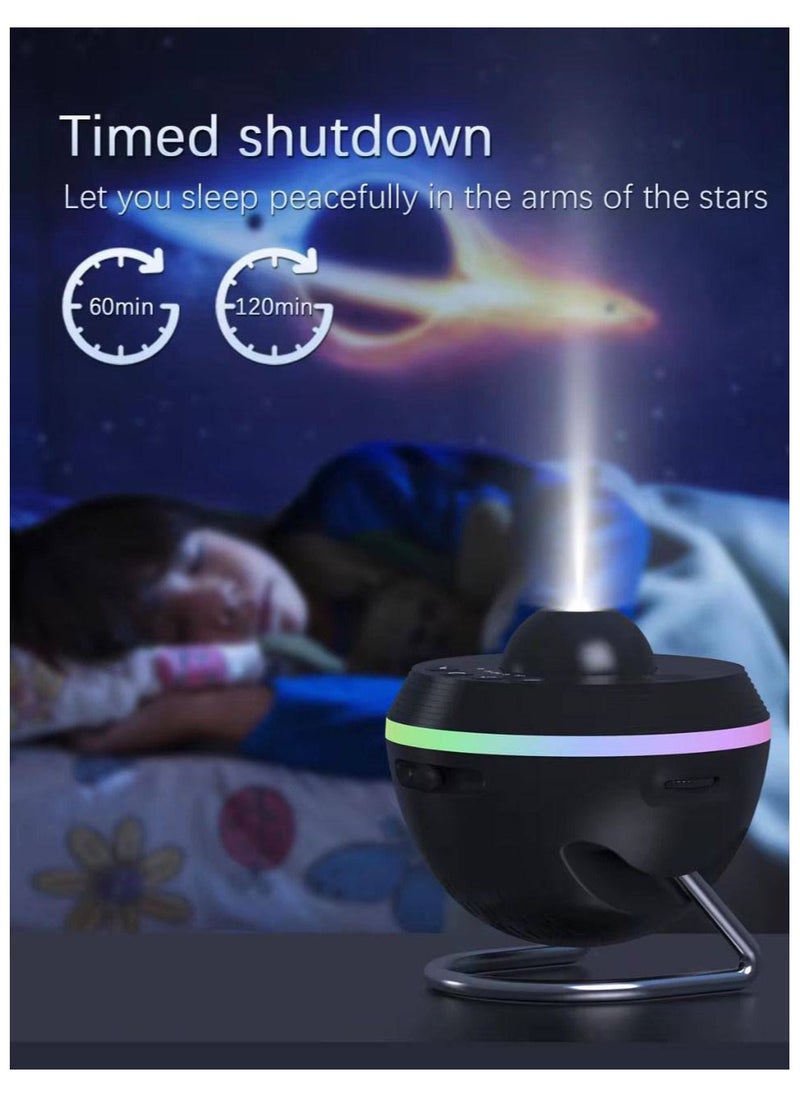 Planetarium Projector 360° Galaxy Projector for Room – HD 4K Projection Night Light with Film for Ceiling & Bedroom Decoration – Starry Sky & Nebula Projector for Kids & Adults
