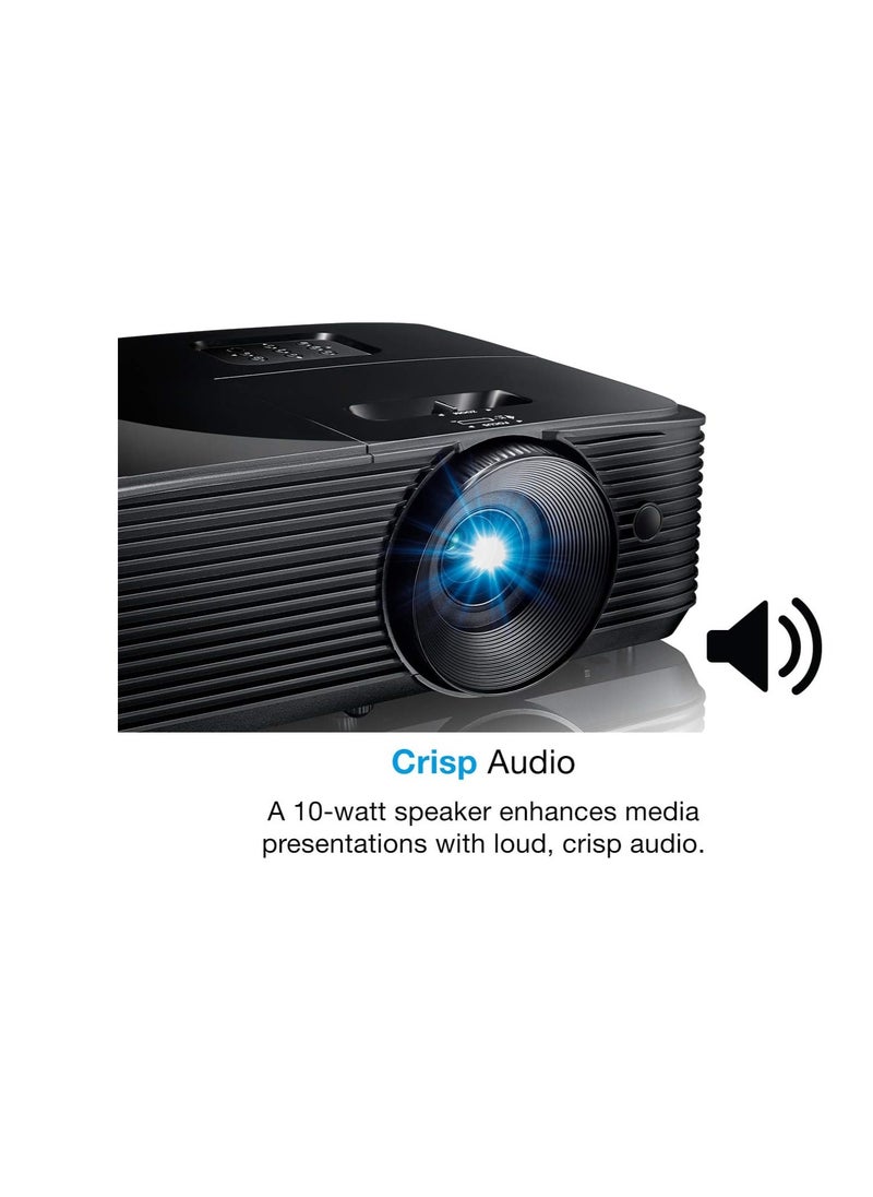 Optoma S336 SVGA DLP Projector 4000 lumens Brightness Projector