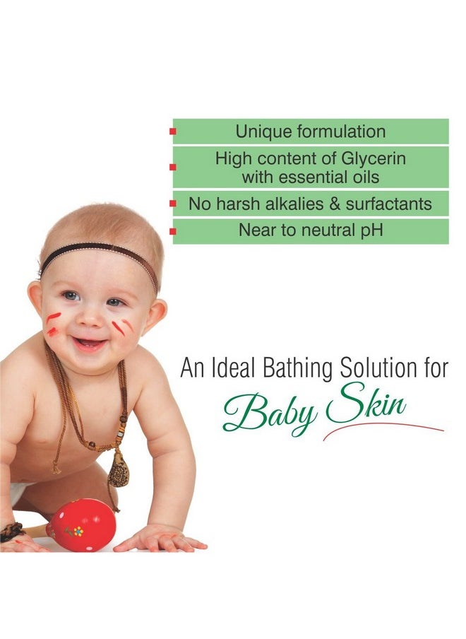 Baby Soap, Gentle Cleansing Babies Bathing Bar With Jojoba & Almond Oil & Vitamin E For Moisturising & Nourishing | Dermatologically Tested, Paraben Free - 75 Gm (Pack Of 3)