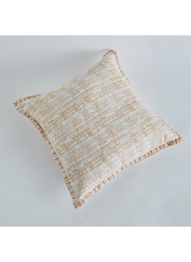 Nomadic Lux Blanket Stitch Filled Cushion 45 x 45 cm