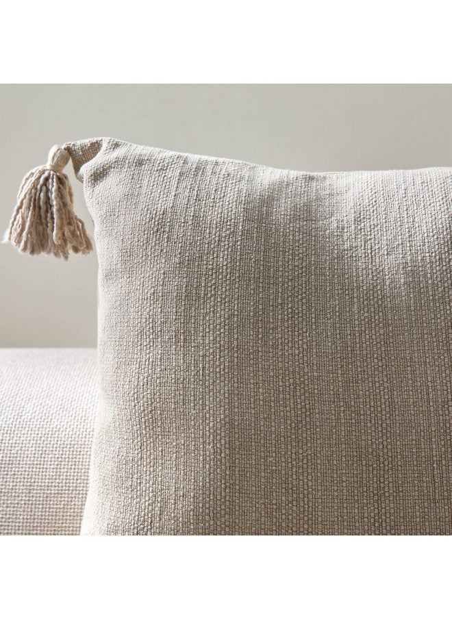 Cozy Duo 2-Piece Textured Filled Cushion Set 50 x 50 cm