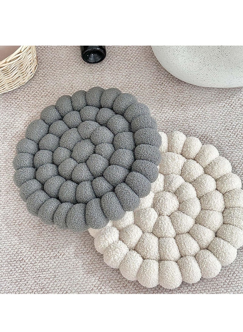 Stylish Round Knot Throw Pillow – Comfortable Cushion for Sofa, Office, Bedroom, and Outdoors 18