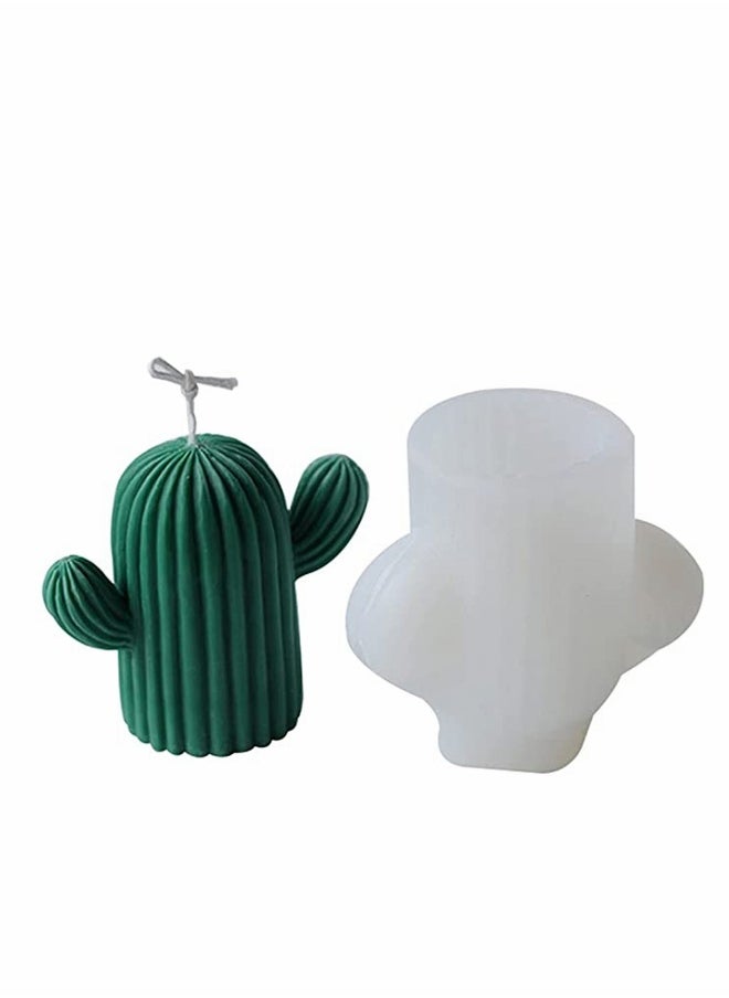 Candle Mold Cactus 3D Creative Silicone Silicone Mold Aromatherapy Plaster Mold Handmade Crafts Mold Diy Gifts Home Decoration